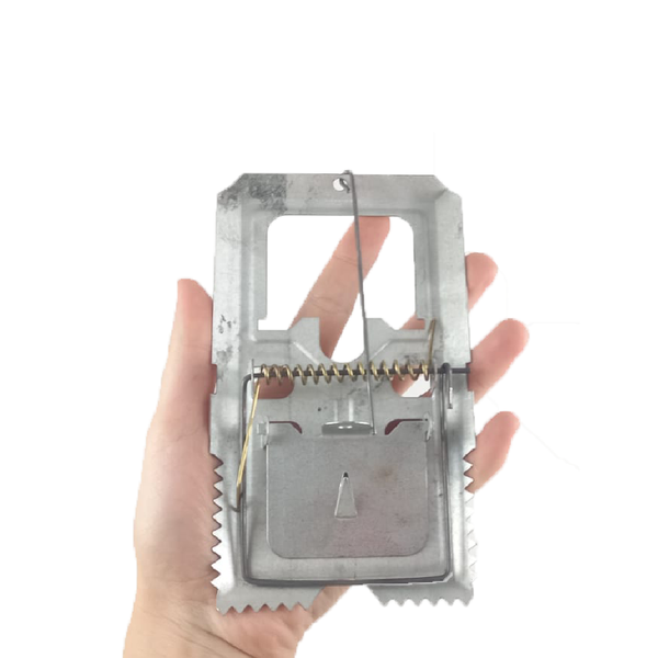 ratoeira de bater galvanizada grande 1 unidade 7033